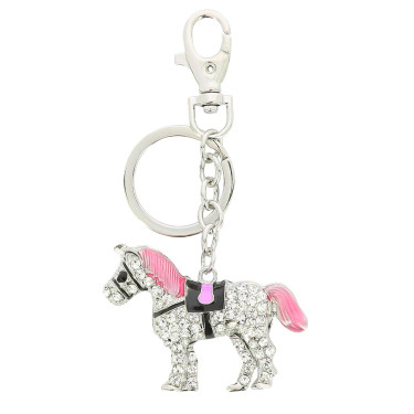 Llavero Equi-Kids Rosa Blanc - Rose Blanco