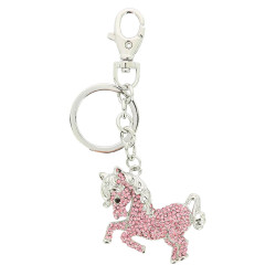Llavero Equi-Kids Ponyto Rosa / blanco