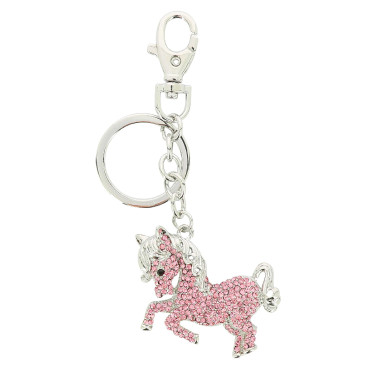 Llavero Equi-Kids Ponyto Rosa / blanco