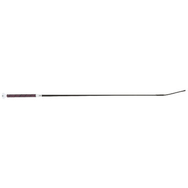 Fusta de doma Whip & Go Soft Picot Negro / rosa
