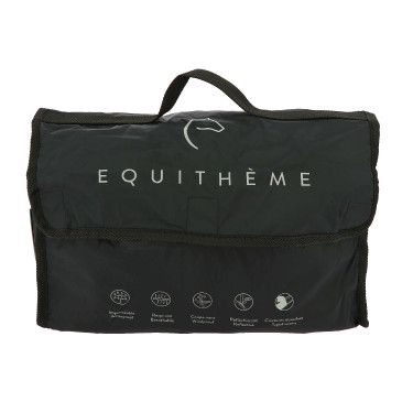 Gabardina Equithème RiderCoat Negro