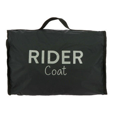 Gabardina Equithème RiderCoat Negro