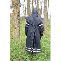 Gabardina Equithème RiderCoat Negro
