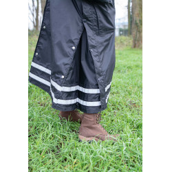 Gabardina Equithème RiderCoat Negro
