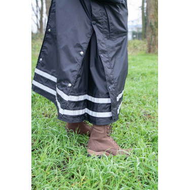 Gabardina Equithème RiderCoat Negro
