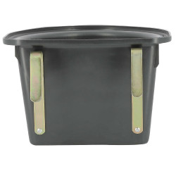 Comedero de puerta HIPPOTONIC Negro