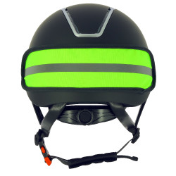 Contorno de casco Equithème High Visibility Amarillo fluorescente