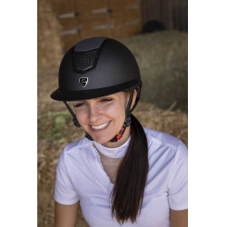 Casco Equithème Airy L Negro / negro