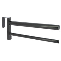 Portasilla y mantilla Hippotonic desmontable Negro