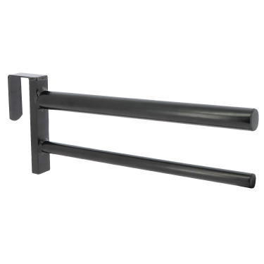 Portasilla y mantilla Hippotonic desmontable Negro