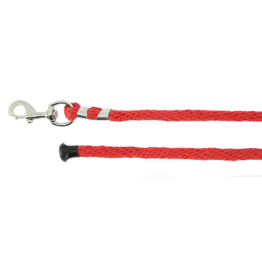Ramal de amarre Equithème "Soft" Roja Rojo