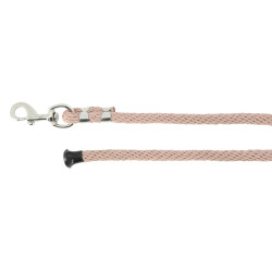 Ramal de amarre Equithème "Soft" Rosa viejo