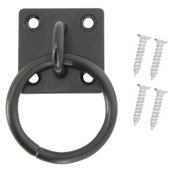 Anilla de amarre Hippotonic Negro