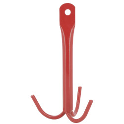 Ancla con 3 ganchos Hippotonic Roja Rojo