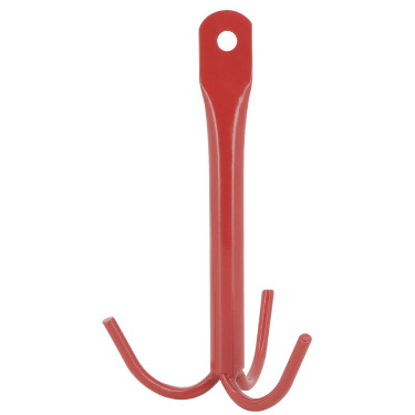 Ancla con 3 ganchos Hippotonic Roja Rojo
