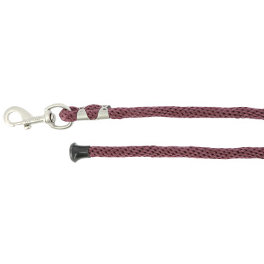 Ramal de amarre Equithème Soft Satiné Burdeos