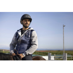 Chaleco sin mangas Equithème Jules Azul marino