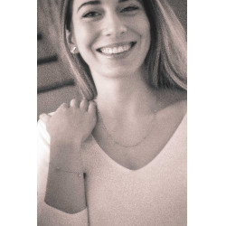 Collar Pénélope Eugenia Dorado Oro