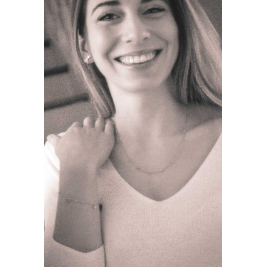 Collar Pénélope Eugenia Dorado Oro Collar Pénélope Eugenia Dorado Oro