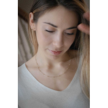 Collar Pénélope Eugenia Dorado Oro Collar Pénélope Eugenia Dorado Oro