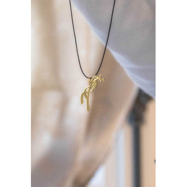Collar Pénélope Eugenia Dorado Oro