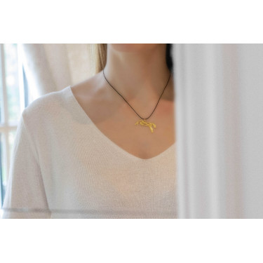 Collar Pénélope Eugenia Dorado Oro