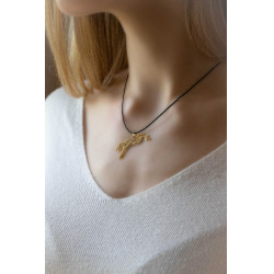 Collar Pénélope Eugenia Dorado Oro