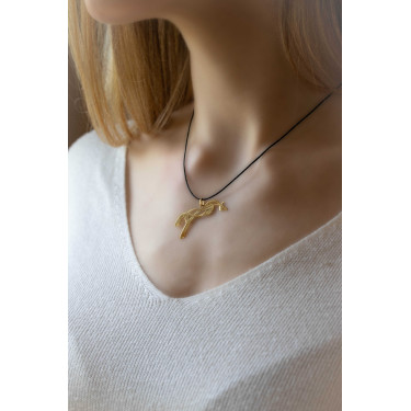 Collar Pénélope Eugenia Dorado Oro