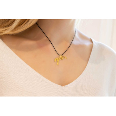 Collar Pénélope Eugenia Dorado Oro