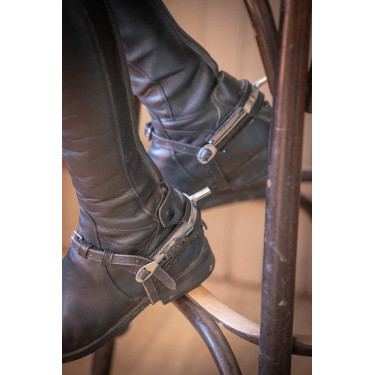 Cubiertas de espuelas Pénélope Spurs Negro