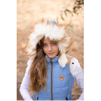 Chaqueta acolchada Pénélope Roger sin mangas Azul ártico