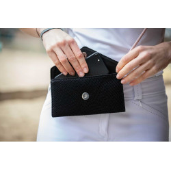 Bolsillo para Teléfono Pénélope Mesh Negro