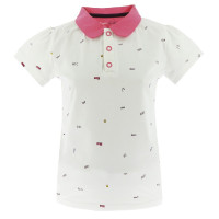 Polo Equi-Kids Love Blanco