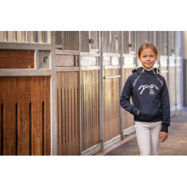 Sudadera Eden by PL Double Zip Azul marino Sudadera Eden by PL Double Zip Azul marino