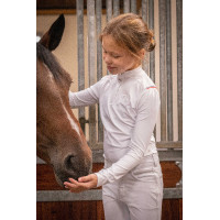 Polo de competición Eden by PL Brujas Trenza blanca / roja blanca azul Blanco Polo de competición Eden by PL Brujas Trenza blanca / roja blanca azul Blanco