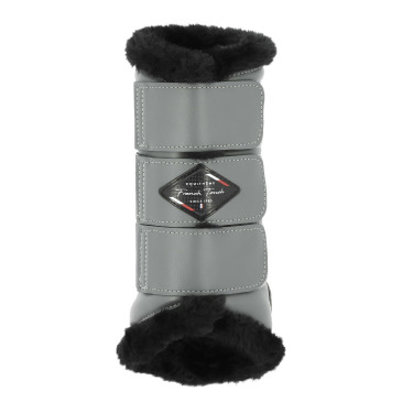 Protectores cerrados Equithème French Touch Gris