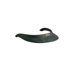 Visera para casco Naca Verde / oro rosa