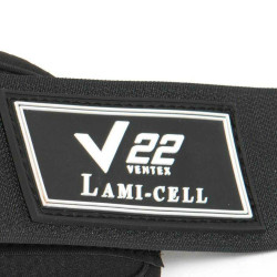 Protectores de menudillo para jóvenes Lami-Cell V22 Negro
