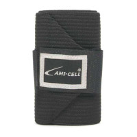 Vendajes de entrenamiento elásticos Lami-Cell Negro