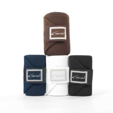 Vendajes de entrenamiento elásticos Lami-Cell Negro Vendajes de entrenamiento elásticos Lami-Cell Negro