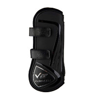 Protectores de tendones con velcro Lami-Cell V22 Negro