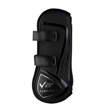 Protectores de tendones con velcro Lami-Cell V22 Negro