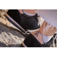 Zapatillas Penélope Saturn Negro / rojo