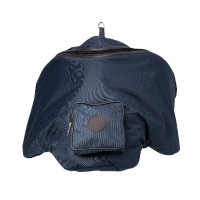 Mochila para sillín Equithème Premium Azul marino