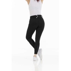 Pantalón EQUITHÈME Claudine con culera de silicona Negro Pantalón EQUITHÈME Claudine con culera de silicona Negro