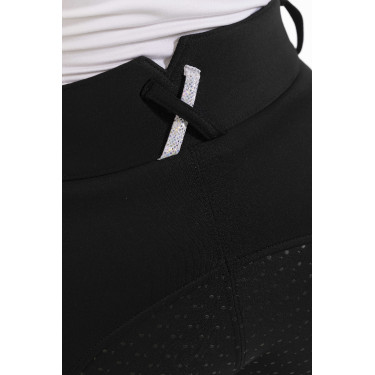 Pantalón EQUITHÈME Claudine con culera de silicona Negro Pantalón EQUITHÈME Claudine con culera de silicona Negro