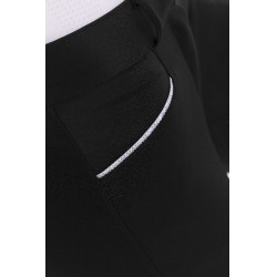 Pantalón EQUITHÈME Claudine con culera de silicona Negro Pantalón EQUITHÈME Claudine con culera de silicona Negro