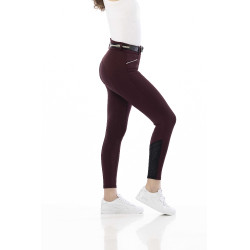 Pantalón EQUITHÈME Claudine con culera de silicona Burdeos Pantalón EQUITHÈME Claudine con culera de silicona Burdeos