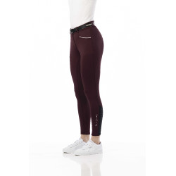 Pantalón EQUITHÈME Claudine con culera de silicona Burdeos Pantalón EQUITHÈME Claudine con culera de silicona Burdeos