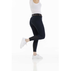 Pantalón EQUITHÈME Claudine con culera de silicona Azul marino